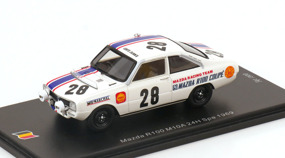 MAZDA R100 M10A NO 28 24H SPA 1969