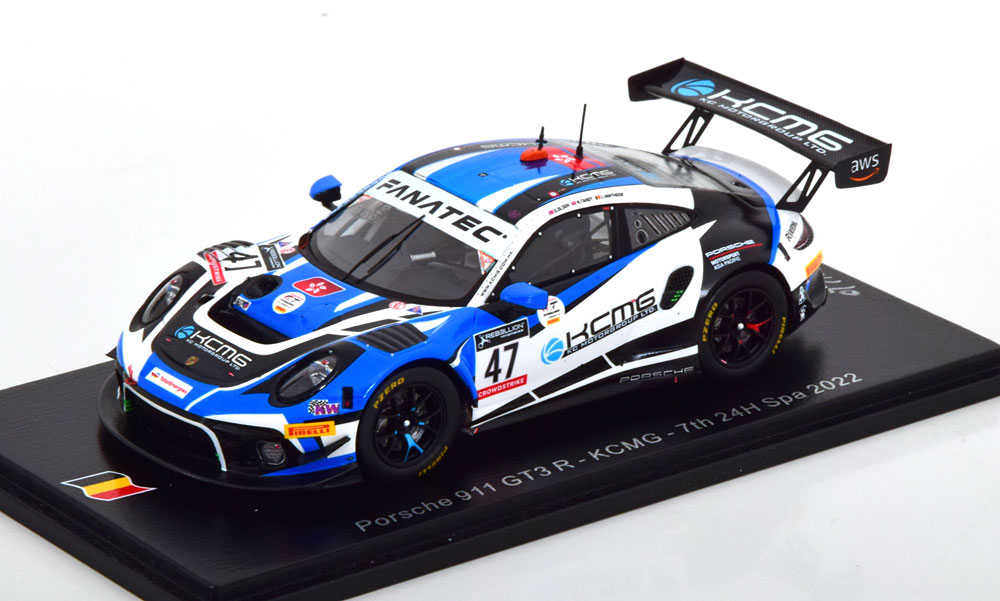 PORSCHE 911 GT3R NO 47 24H SPA 2022