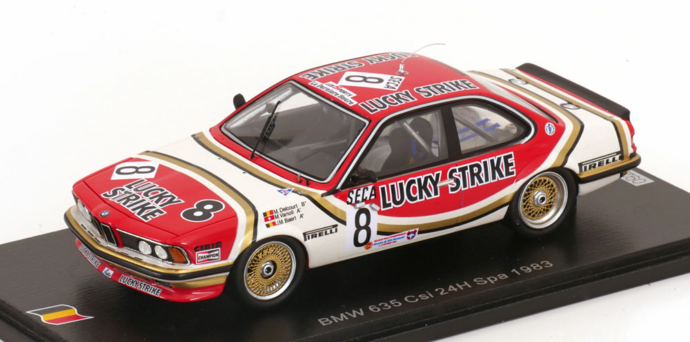 BMW 635 CSI NO 8 24H SPA 1983