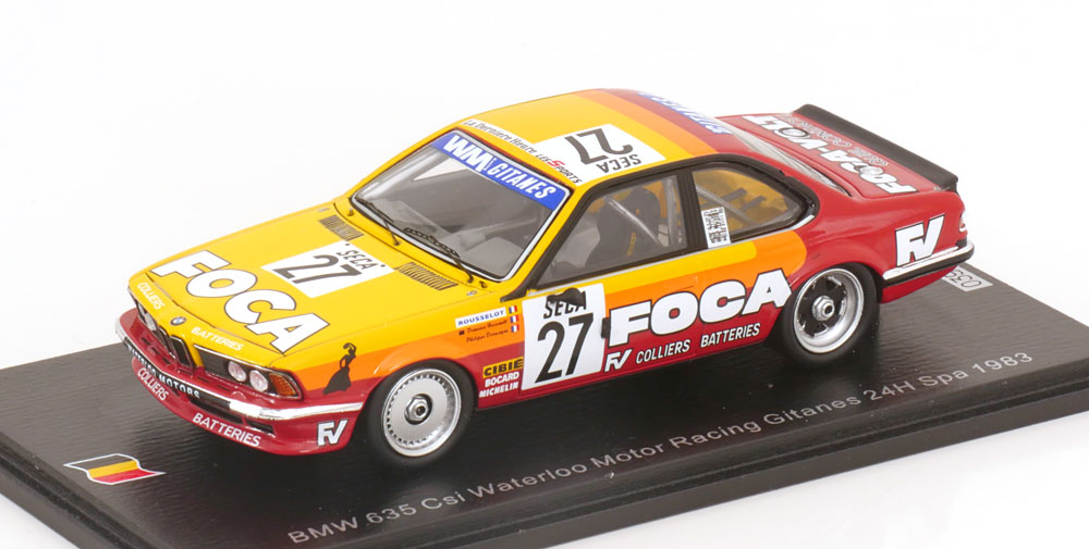 BMW 635 CSI NO 27 24H SPA 1983