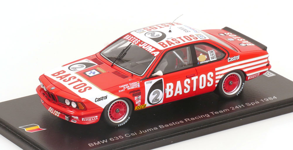 BMW 635 CSI NO 2 24H SPA 1984 BASTOS