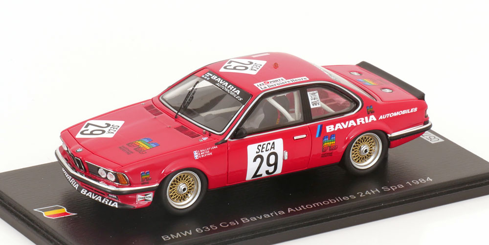BMW 635 CSI NO 29 24H SPA 1984