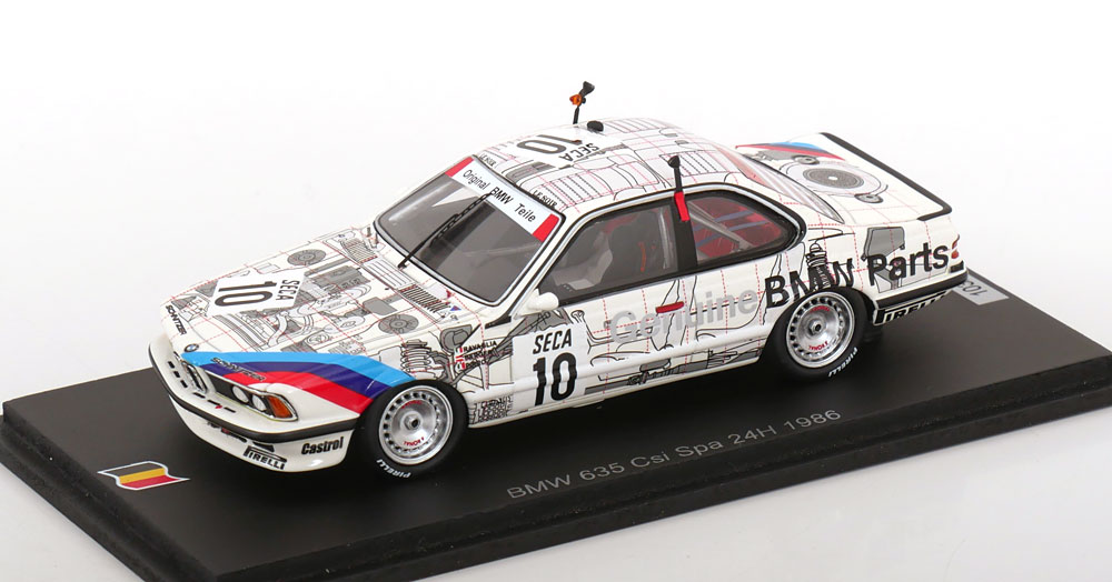 BMW 635 CSI NO 10 24H SPA 1986