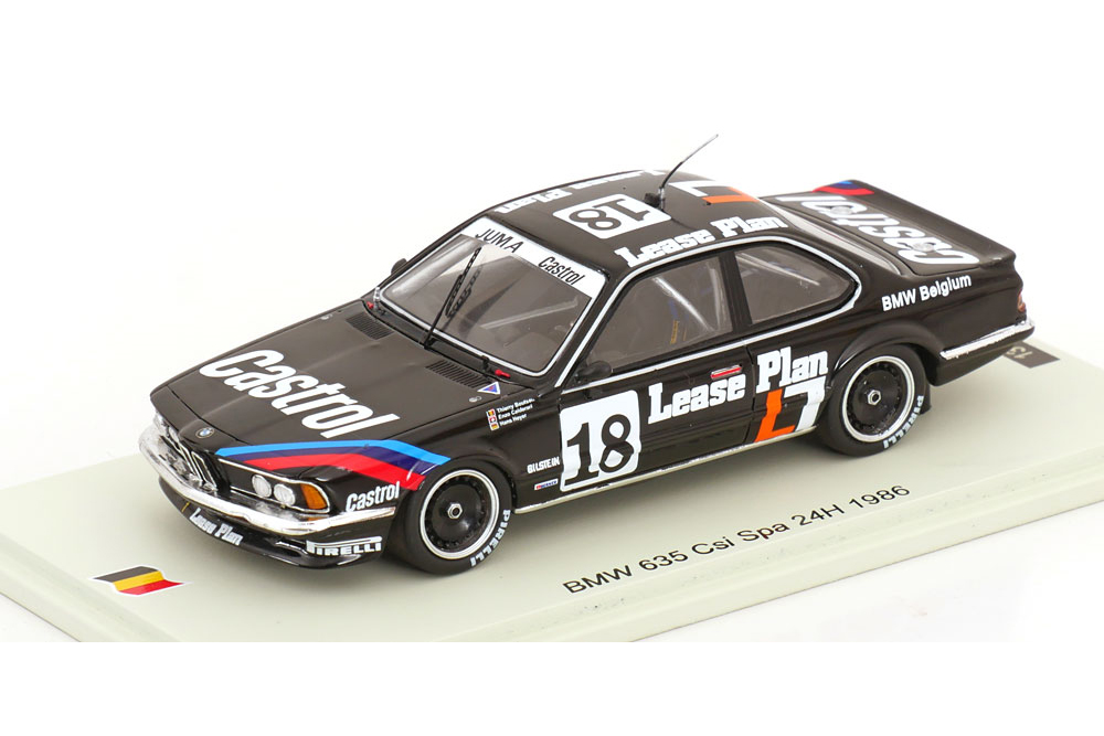 BMW 635 CSI E24 NO 18 24H SPA 1986
