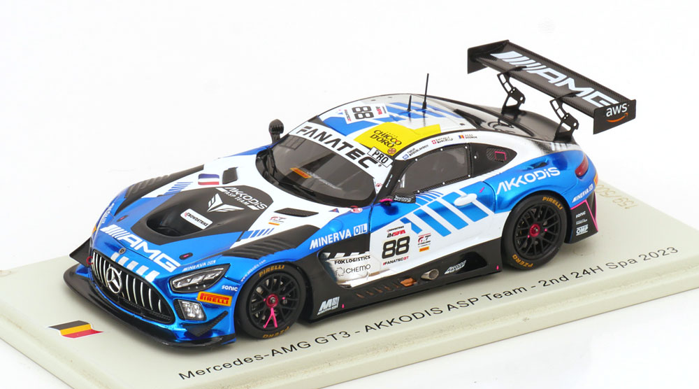 MERCEDES AMG GT3 NO 88 24H SPA 2023