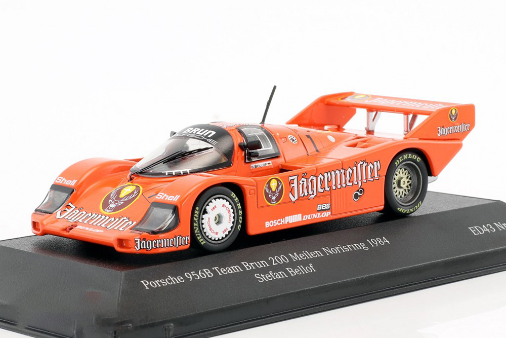 PORSCHE 956B #1 3RD PLACE 200 MILES NORISRING 1984 STEFAN BELLOF / ПОРШЕ 956Б (3-Е МЕСТО НОРИСРИНГ)