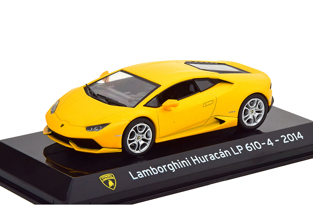 LAMBORGHINI HURACAN LP610-4 2014 YELLOW METALLIC