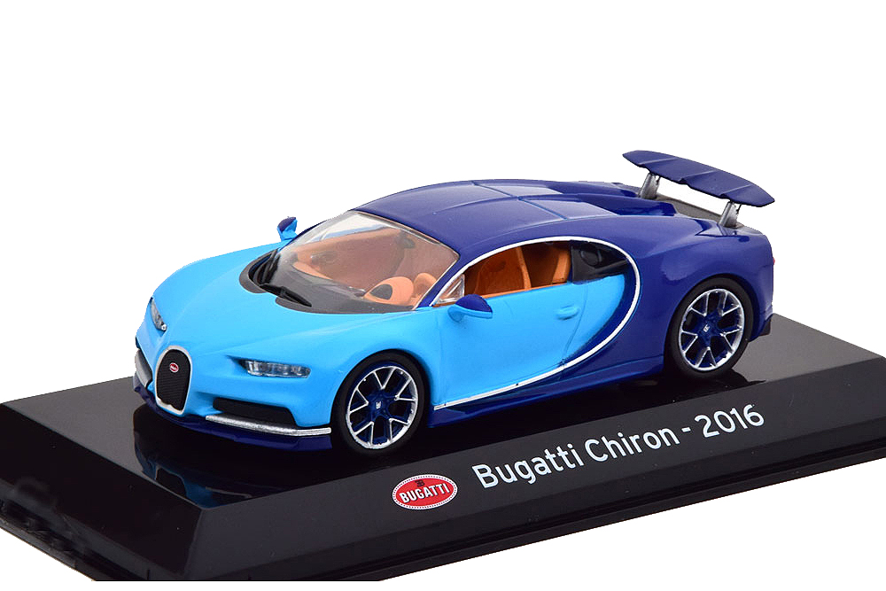 BUGATTI CHIRON 2016 BLUE/LIGHTBLUE