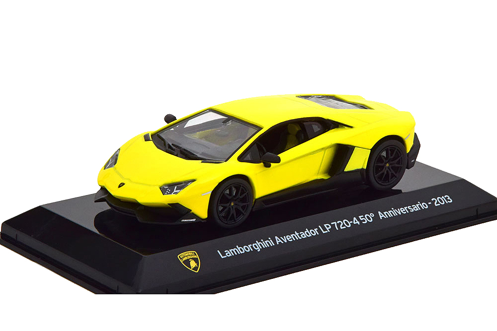 LAMBORGHINI AVENTADOR LP720-4 50TH ANNIVERSARY 2013 YELLOW