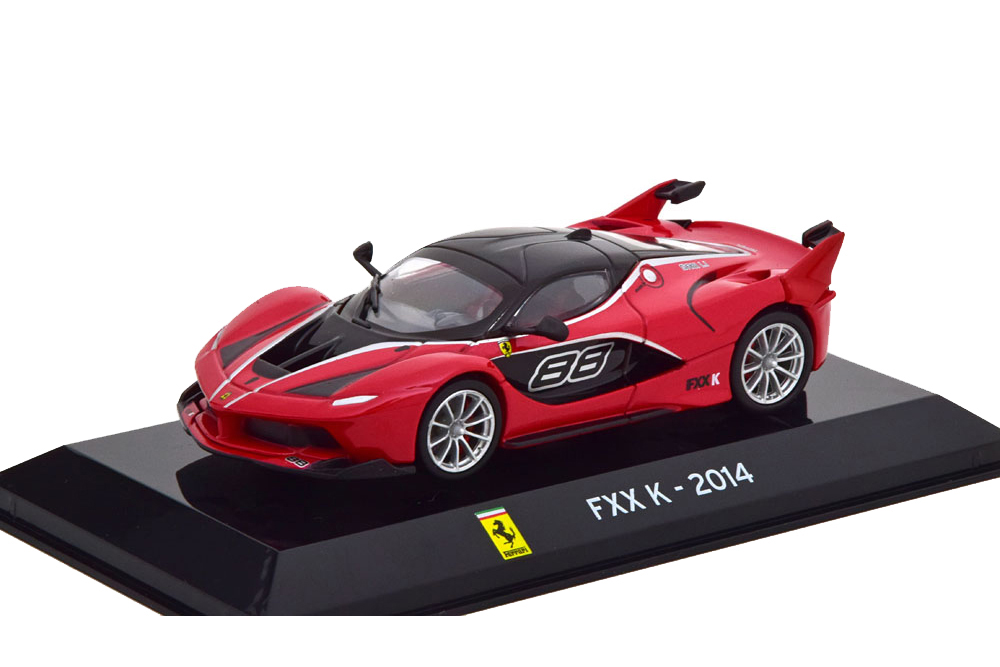 FERRARI FXX K 2014 RED BLACK