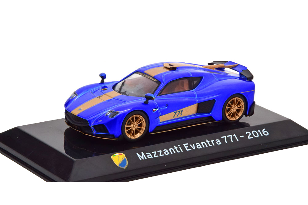 MAZZANTI EVANTRA 771 2016 BLUEMETALLIC GOLDEN