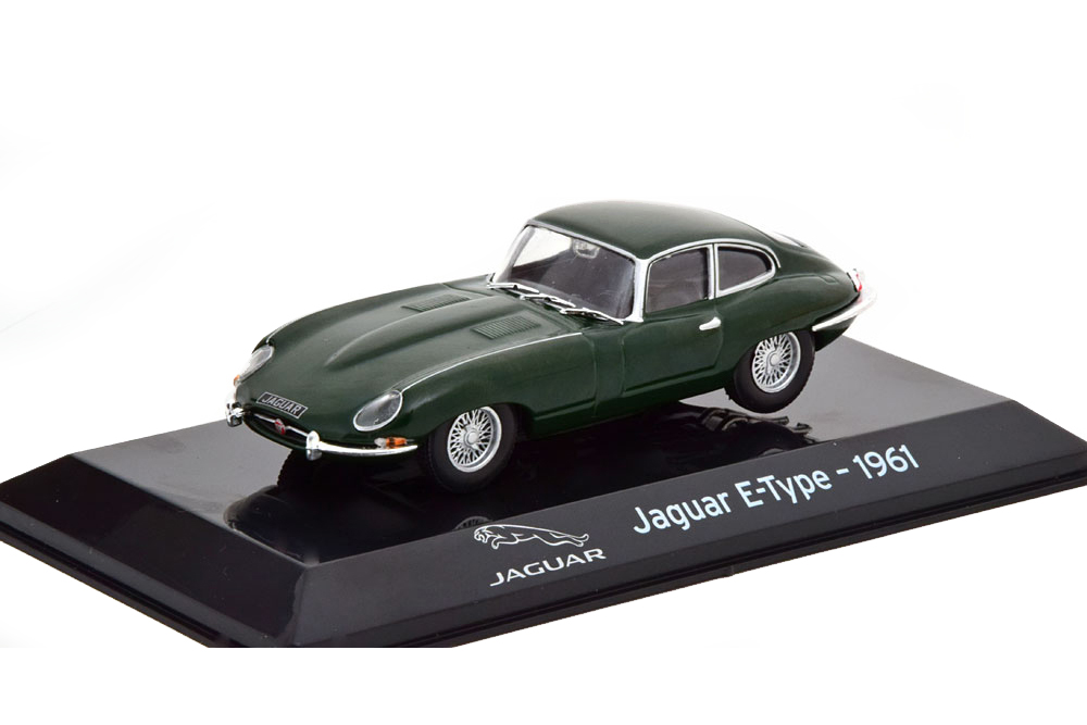 JAGUAR E-TYPE S1 COUPE 1961 DARK GREEN