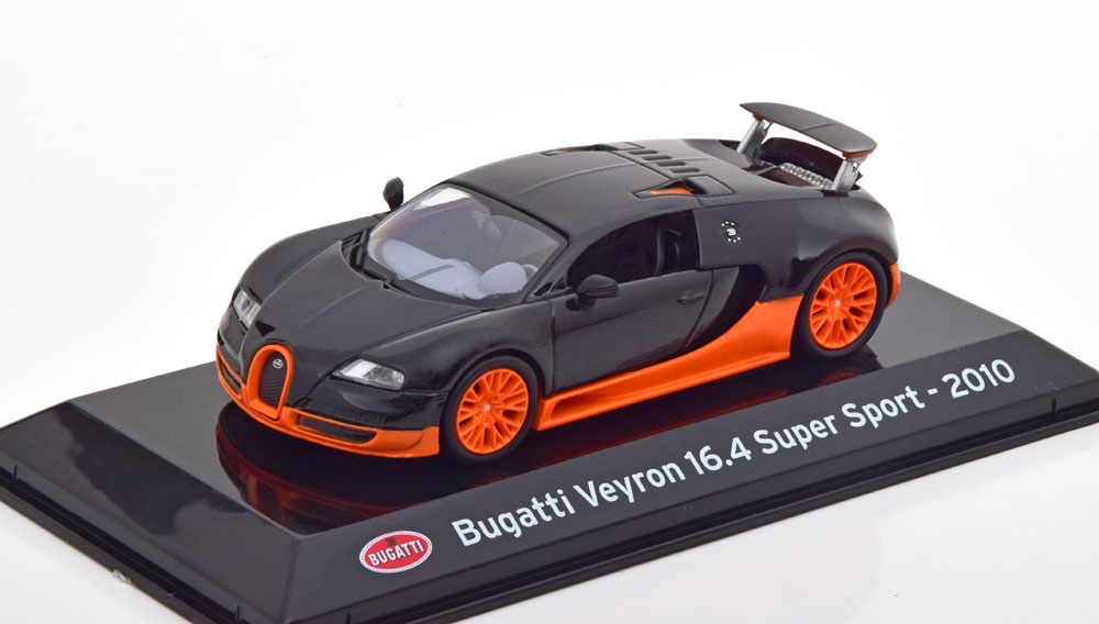 BUGATTI VEYRON 16.4 SUPER SPORT 2010 BLACK ORANGE