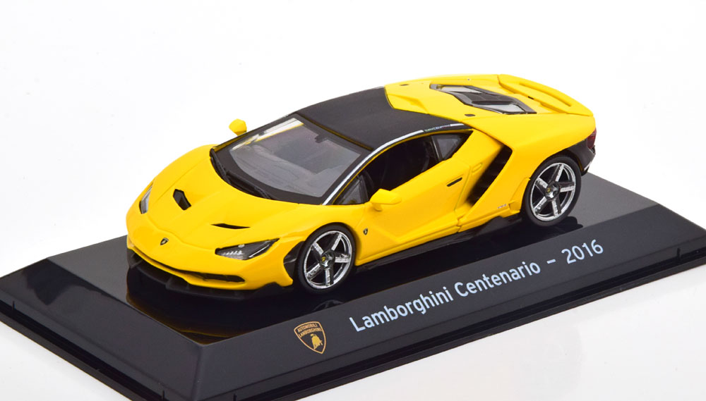 LAMBORGHINI CENTENARIO 2016 YELLOW BLACK