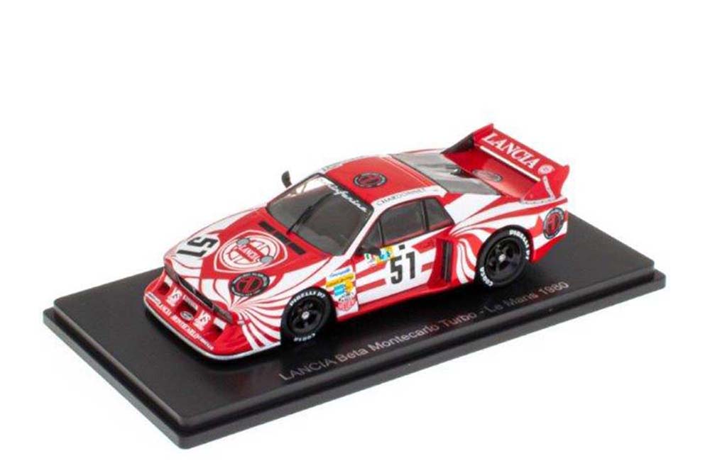 LANCIA BETA MONTECARLO TURBO #51 LE MANS 1980 DARNICHE - HEYER - FABI