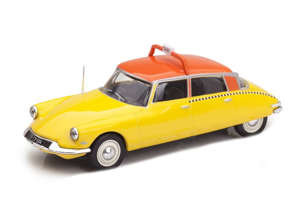 CITROEN DS19 TAXI AMSTERDAM 1958 TAXI YELLOW WITH ORANGE