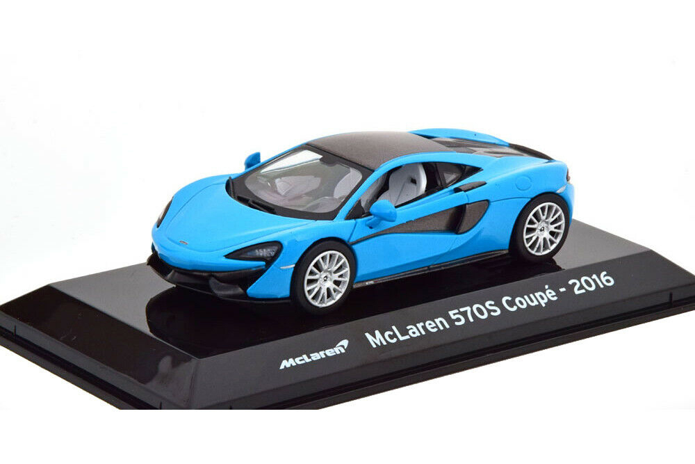 MCLAREN 570S COUPE 2015 ГОЛУБОЙ
