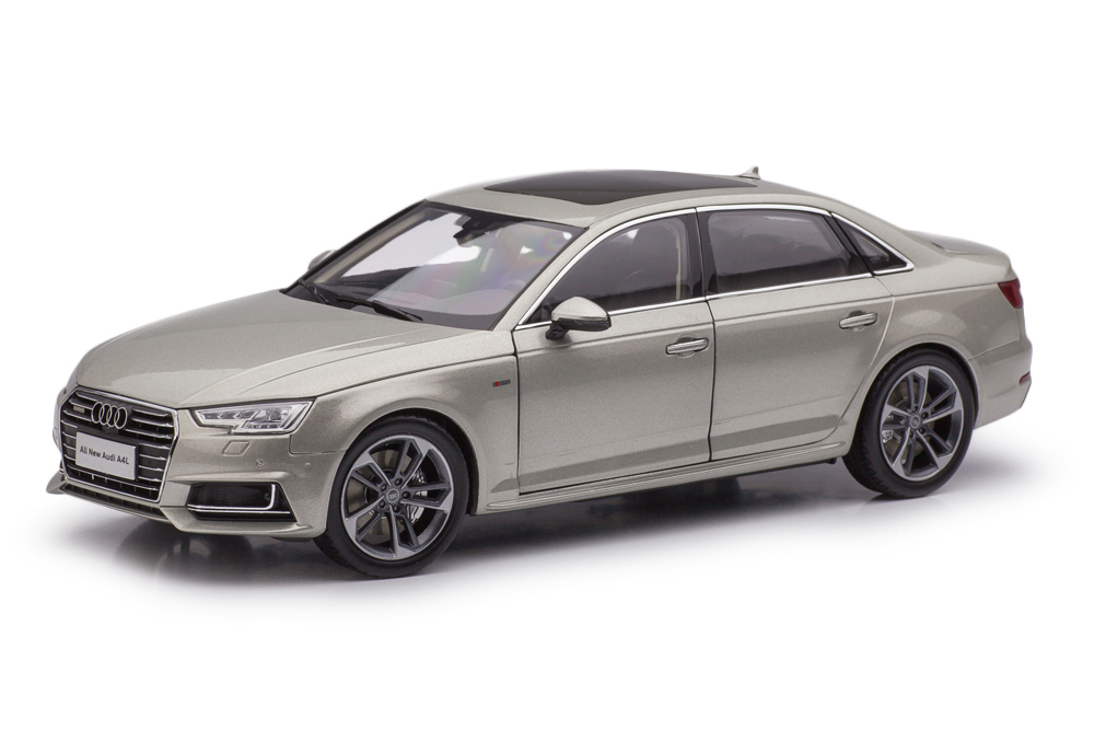 AUDI A4 L 2017 45 TFSI QUATTRO (УДЛИНЕННЫЙ ДЛЯ КИТАЯ) ДЫМЧАТО-СЕРЕБРИСТЫЙ