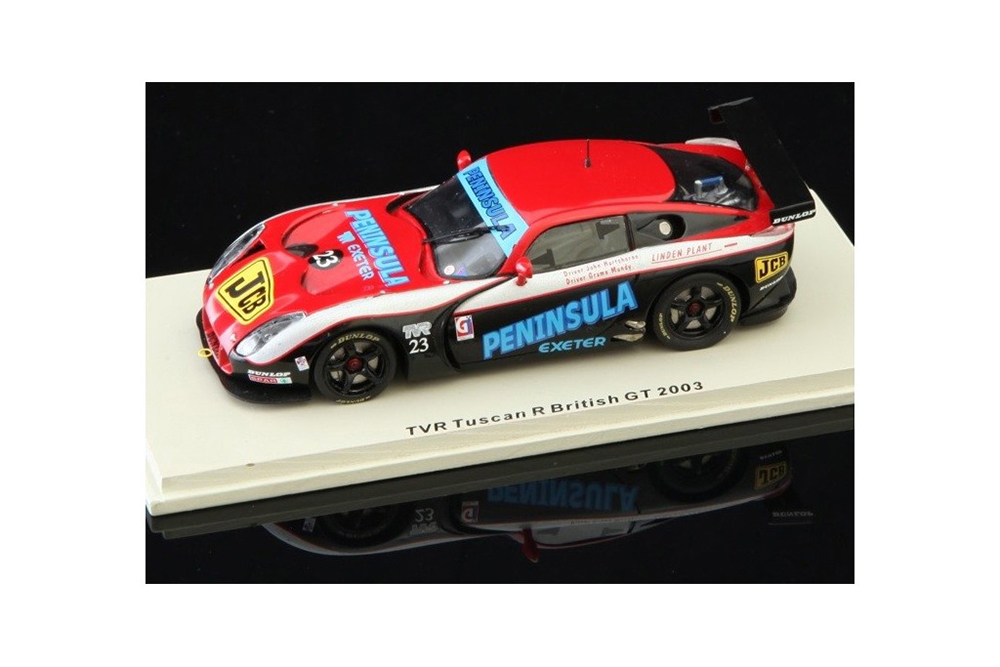 TVR TUSCAN T400R PENINSULA TVR/RACESPORT BRITISH GT 2003 #23