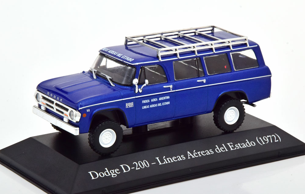DODGE D-200 LINEAS AEREAS DEL ESTADO 1972 BLUE