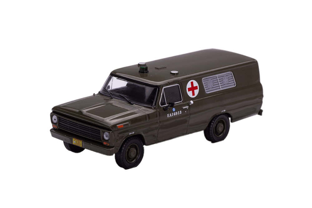 FORD F-100 1969 AMBULANCIA EJERCITO ARGENTINO СКОРАЯ ПОМОЩЬ АРМИИ АРГЕНТИНЫ