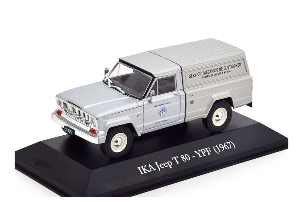 IKA JEEP T80 YPF 1967 SILVER
