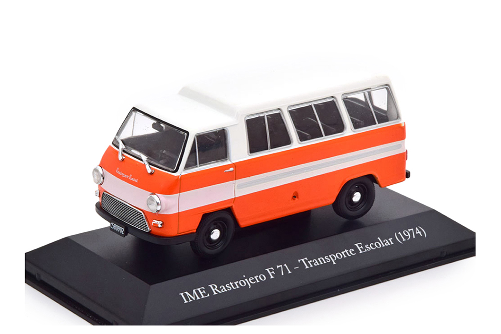 IME RASTROJERO F71 TRANSPORTE 1974 ОРАНЖЕВЫЙ С БЕЛЫМ