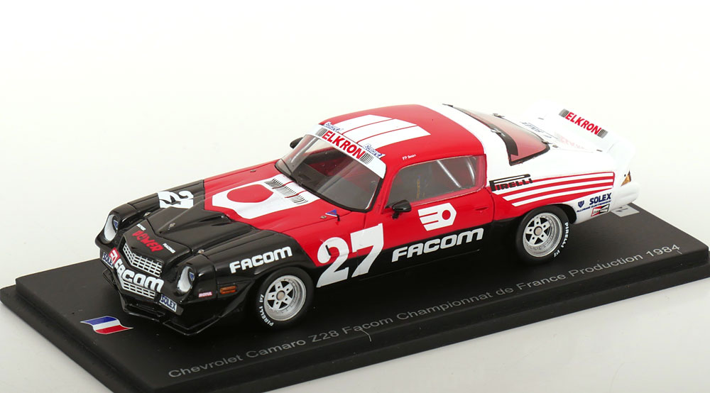 CHEVROLET CAMARO Z28 NO 27 CHAMPIONNAT DE FRANCE 1984
