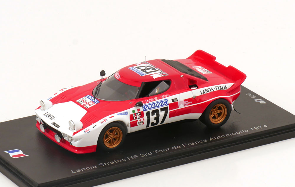 LANCIA STRATOS HF NO 137 TOUR DE FRANCE 1974