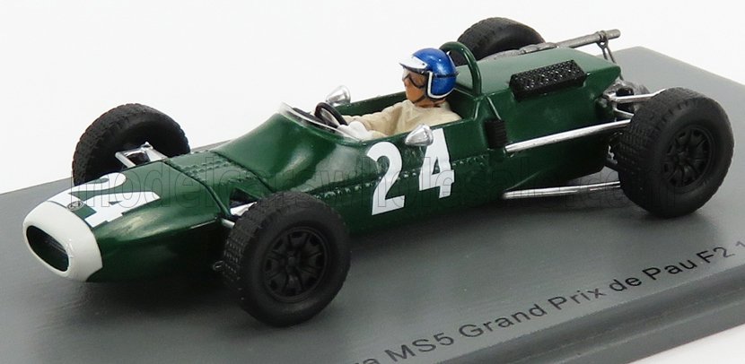 MATRA SIMCA F2 M5S N24 DE PAU GP (1966) J.ICKX, GREEN