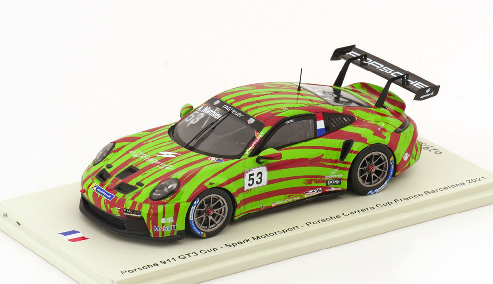 PORSCHE 911 GT3 CUP NO 53 PORSCHE CUP FRANCE BARCELONA 2021