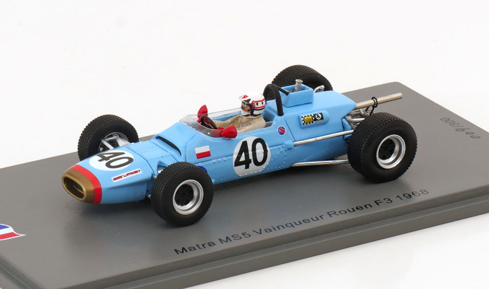MATRA MS5 WINNER ROUEN F3 1968