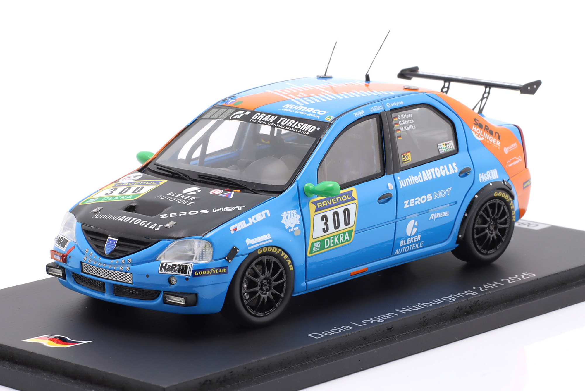 DACIA LOGAN #300 24H NÜRBURGRING 2025 OLLIS GARAGE RACING / ДАКИА ЛОГАН 24 ЧАСА НЮРБУРГРИНГ ОЛЛИС ГАРАГЕ