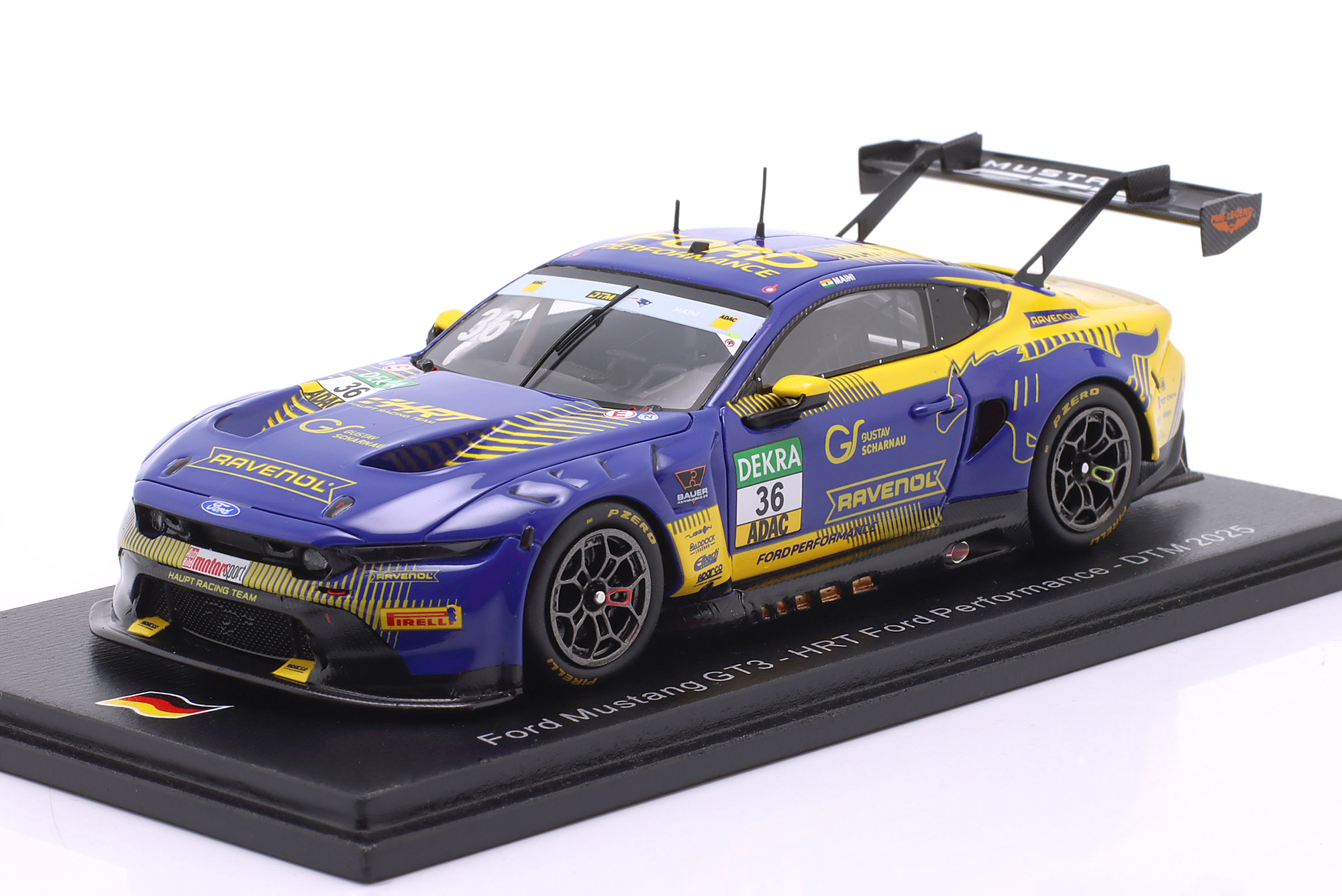 FORD MUSTANG GT3 #36 DTM 2025 ARJUN MAINI / ФОРД МУСТАНГ ГТ3 ДТМ АРДЖУН МАЙНИ