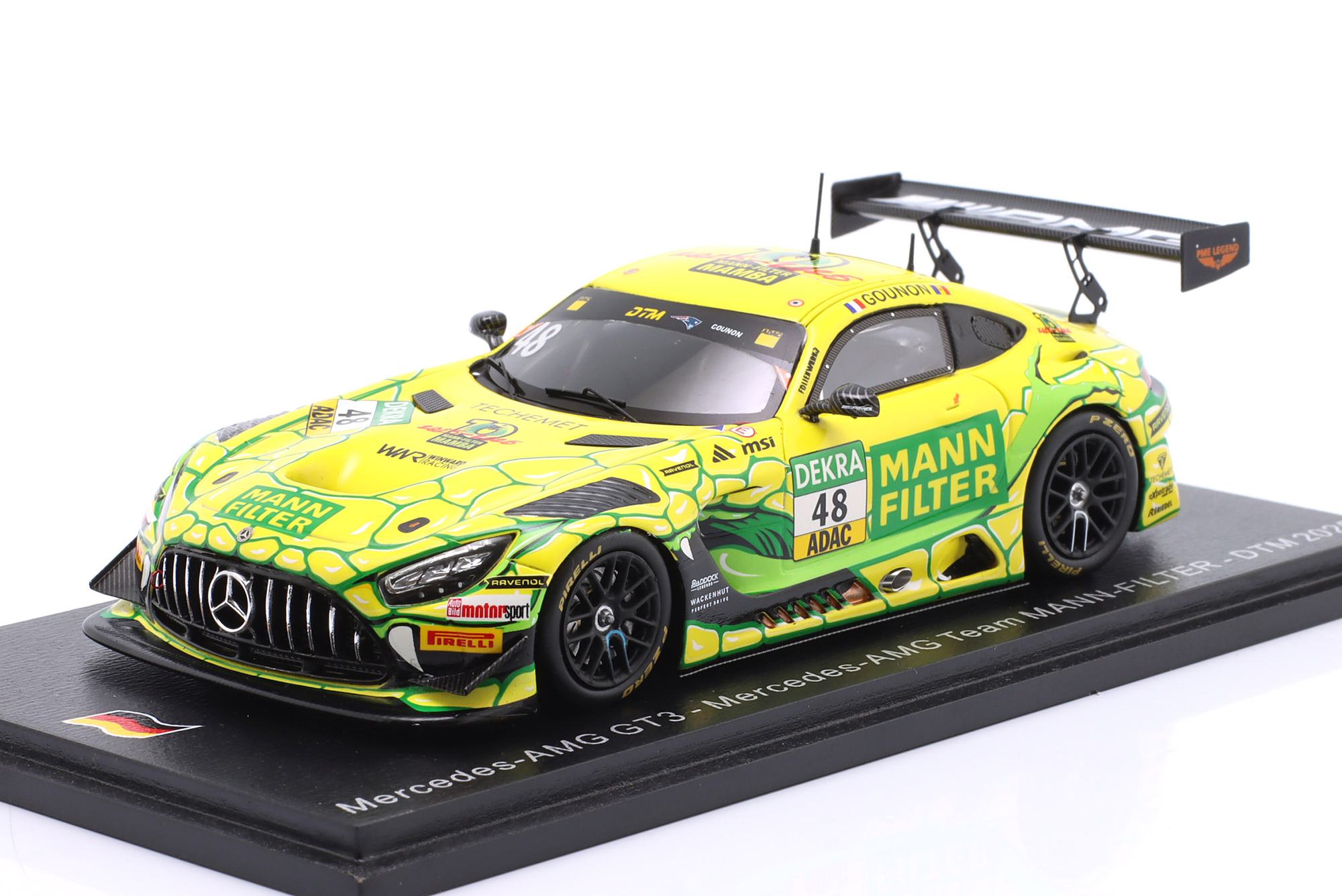 MERCEDES-AMG GT3 EVO #48 DTM 2025 JULES GOUNON MAMBA / МЕРСЕДЕС-АМГ ГТ3 ЭВО ДТМ ДЖУЛЕС ГУНОН МАМБА