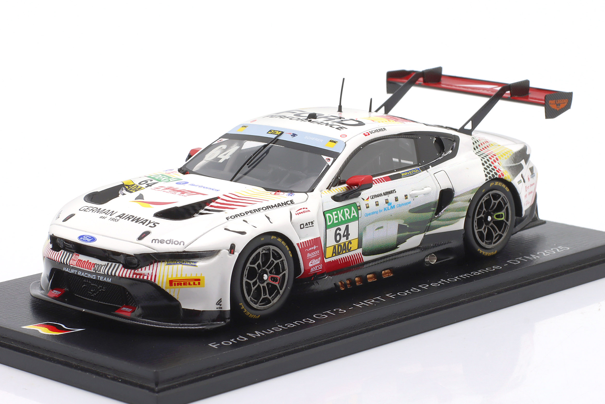 FORD MUSTANG GT3 #64 DTM 2025 FABIO SCHERER / ФОРД МУСТАНГ ГТ3 ДТМ ФАБИО ШЕРЕР