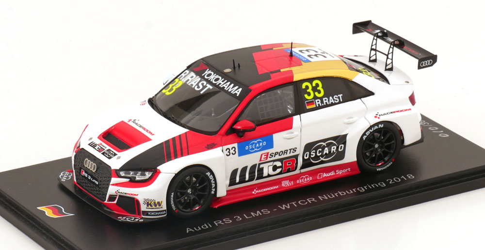 AUDI RS3 LMS NO 33 WTCR NUERBURGRING 2018