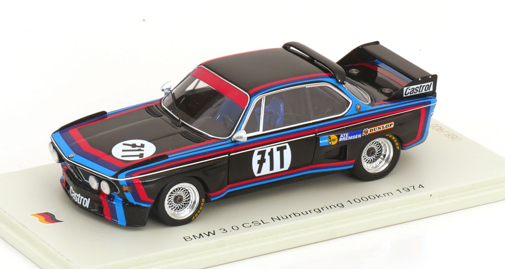 BMW 3.0 CSL NO 71T 1000KM NUERBURGRING 1974