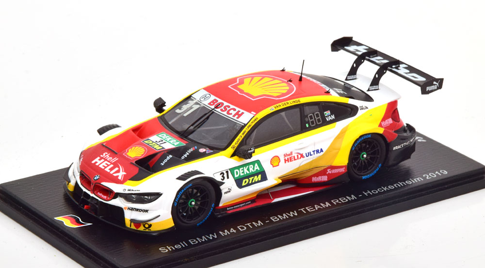 BMW SHELL M4 DTM - SHELDON VAN DER LINDE, HOCKENHEIM (28.07.2019)
