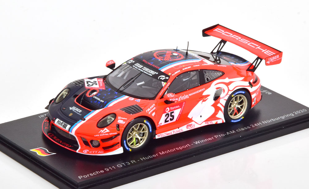 PORSCHE 911 GT3 R WINNER PRO-AM CLASS 24H NUERBURGRING 2020