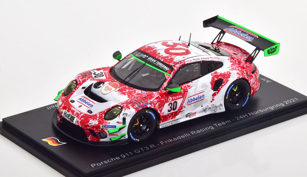 PORSCHE 911 GT3 R NO 30 24H NUERBURGRING 2021 FRIKADELLI RACING