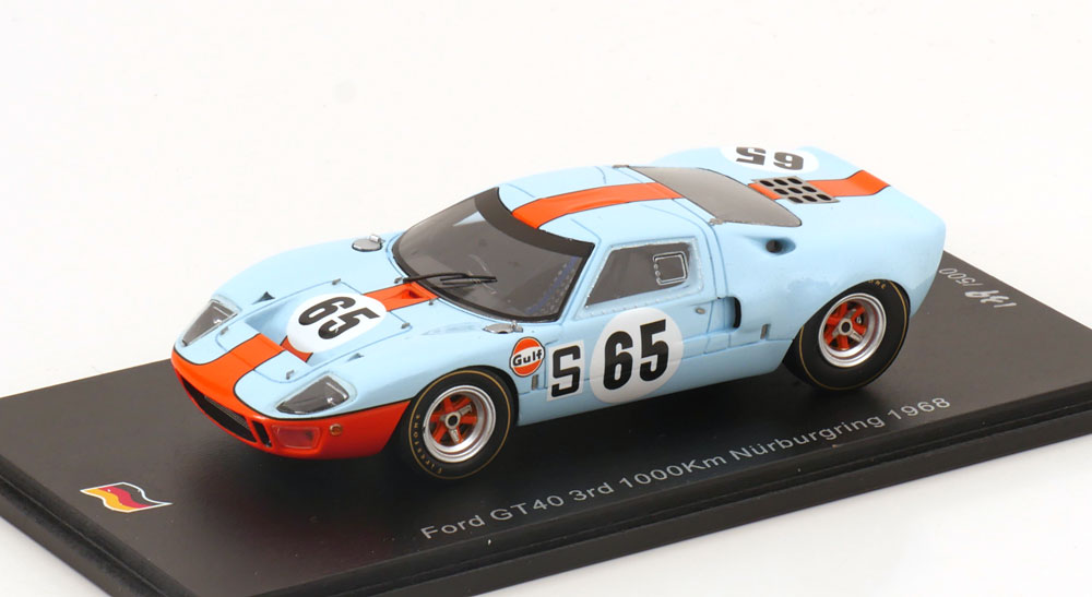 FORD GT40 NO 65 1000 KM NUERBURGRING 1968 GULF