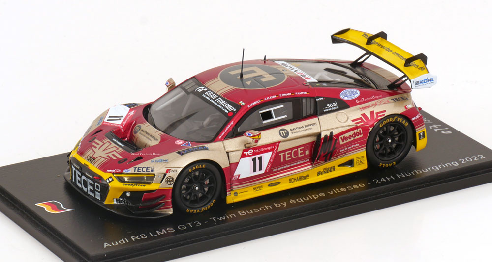 AUDI R8 LMS GT3 NO 11 24H NUERBURGRING 2022