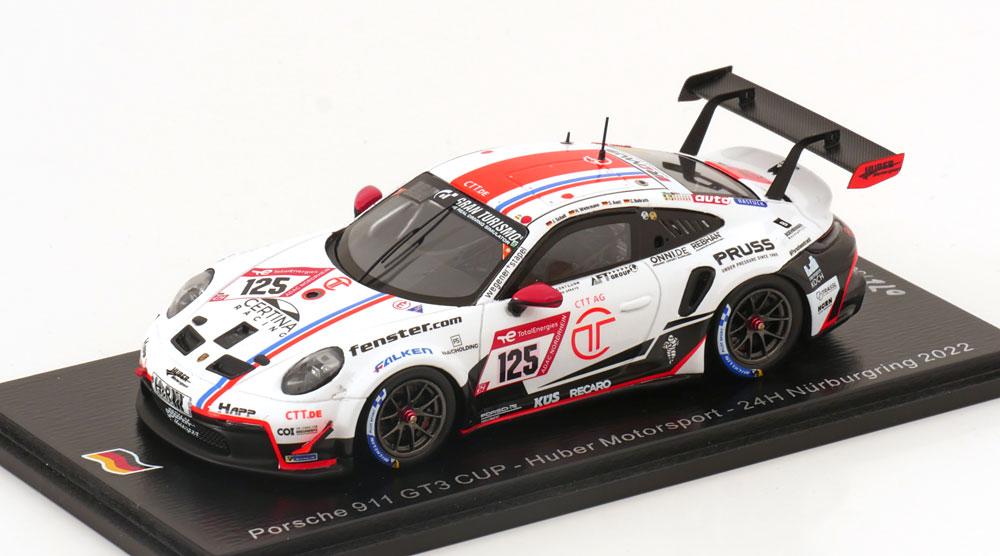 PORSCHE 911 GT3 CUP NO 125 24H NUERBURGRING 2022