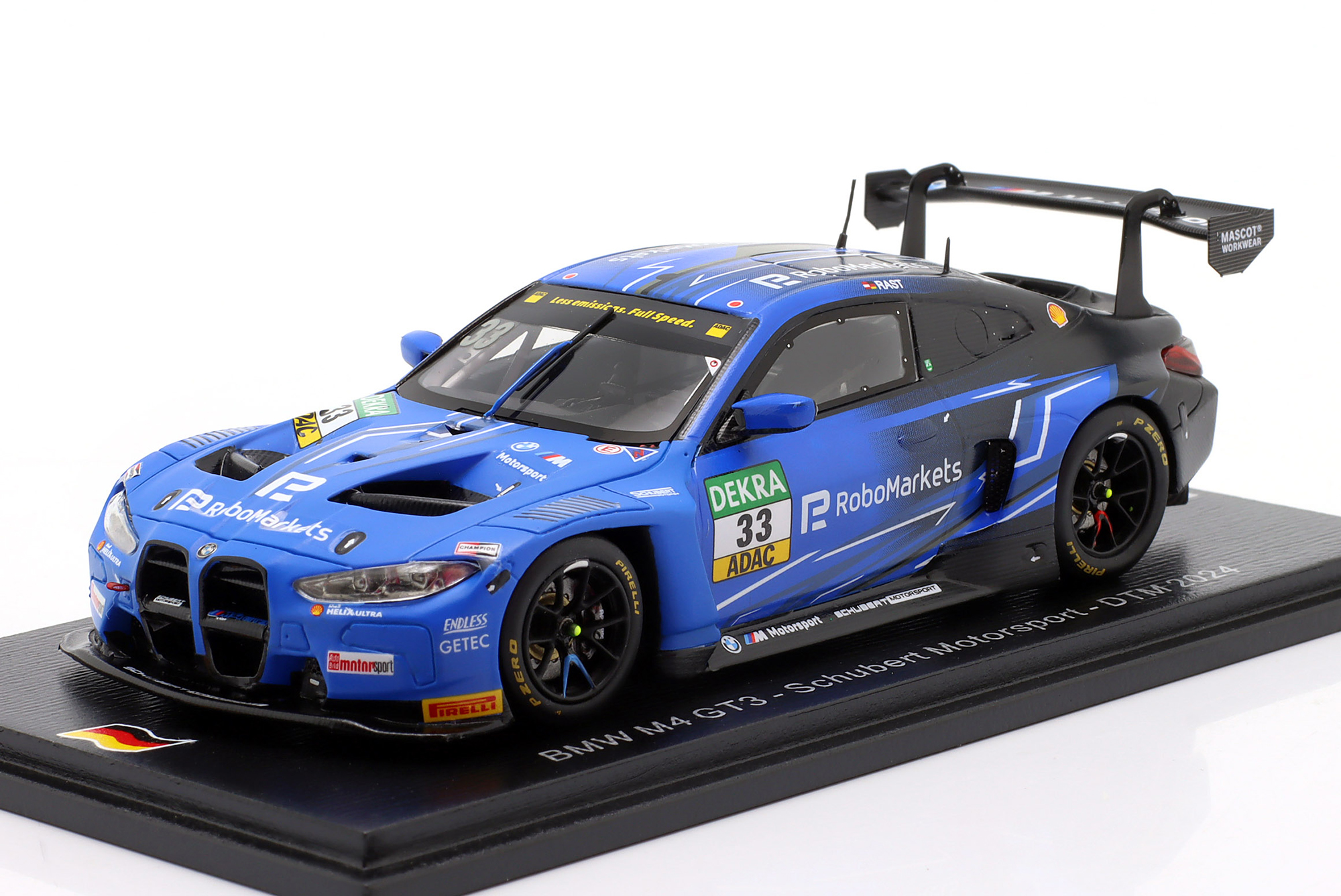 BMW M4 GT3 #33 DTM 2024 RENE RAST / БМВ M4 ГТ3 ДТМ РЕНЕ РАСТ
