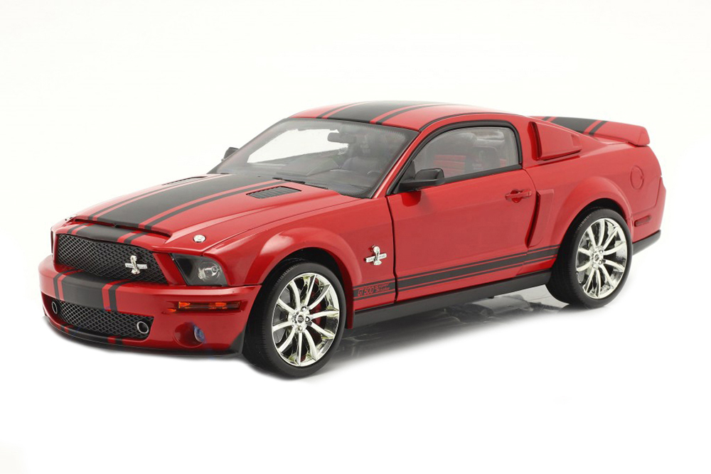 FORD MUSTANG SHELBY GT 500 SUPER SNAKE 2008 / ФОРД МУСТАНГ ШЕЛБИ ГТ500 КРАСНЫЙ/ЧЕРНЫЙ