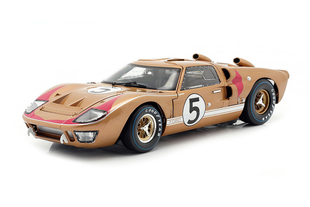 FORD GT40 MK II #5 3RD 24H LEMANS 1966 BUCKNUM/HUTCHERSON / ФОРД ГТ40 ЛЕ-МАН