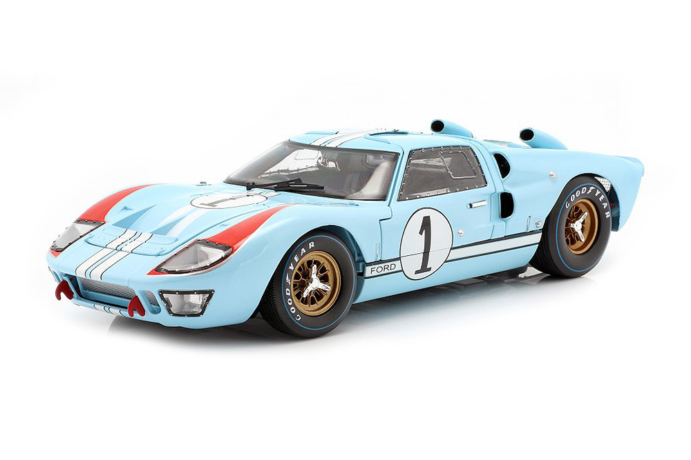 FORD GT40 MK II #1 (2ND 24H LEMANS) 1966 ГОДА / ФОРД ГТ40 (ИЗ ФИЛЬМА ФОРД ПРОТИВ ФЕРРАРИ)