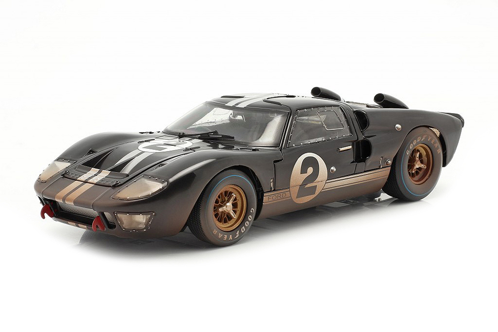 FORD GT40 MK 2 WINNER 24H LE MANS 1966 DIRTY VERSION MCLAREN/AMON