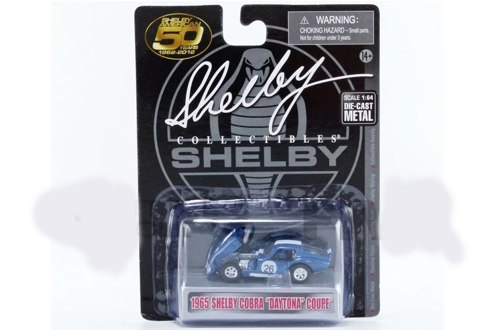 SHELBY COBRA DAYTONA WINNER REIMS 1965 BLUE (ДЛИНА МОДЕЛИ 6-10 СМ)